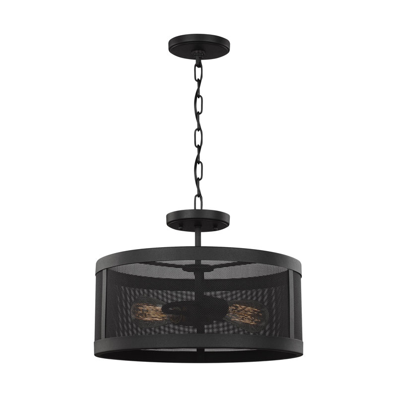 Luminaire suspendu convertible semi-encastré Mclain