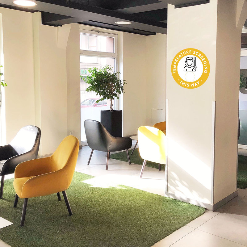 Adhésif décoratif température