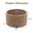 Teddy Round Coffee Table with Storage-601778400