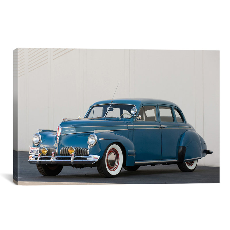 «1941 Studebaker Commander» par Lyall, reproduction de photo sur toile, H 12 po x l 18 po x P 1,5 po