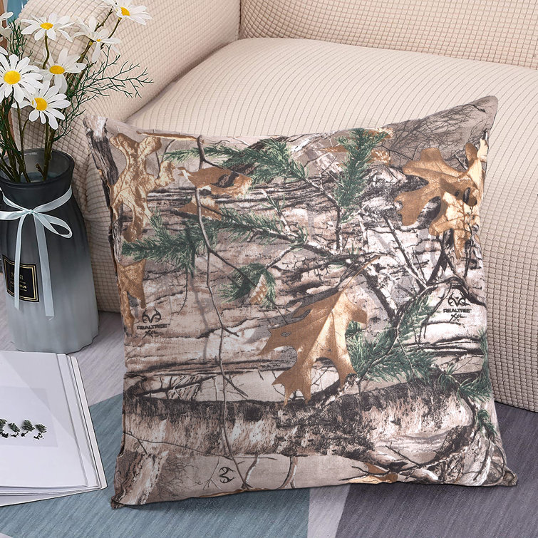 Realtree Square Accent Pillow  Realtree Camo Bed Accent Pillows in all  Colors!