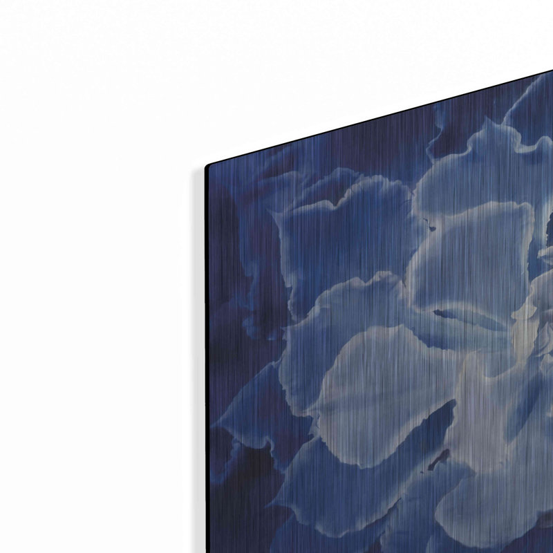 «Blue Succulent I» par Lori Deiter, H 12 po x l 16 po