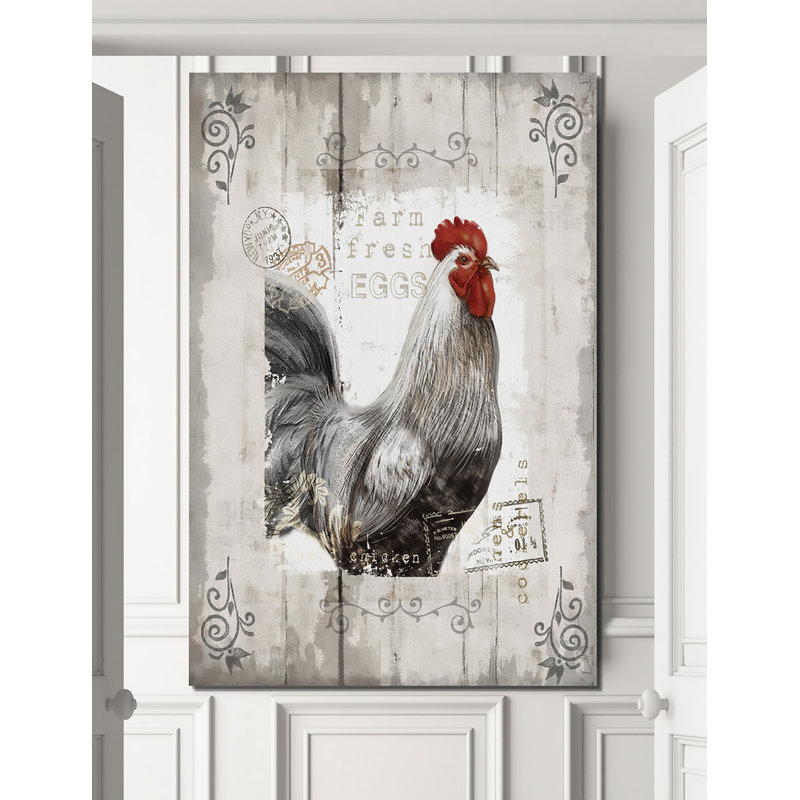 «Farm Fresh», reproduction, H 18 po x l 12 po x 1,5 po, Toile tendue