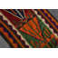 Tapis turc, kilim, tapis orange, tapis géométriques, tapis de chambre à coucher, tapis rétro