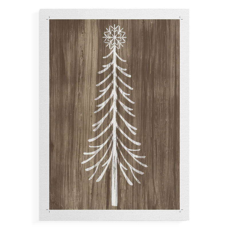 Barnwood Wonderland VII - Impression sur toile seulement - NON-CADRE, H 18 po x l 12 po