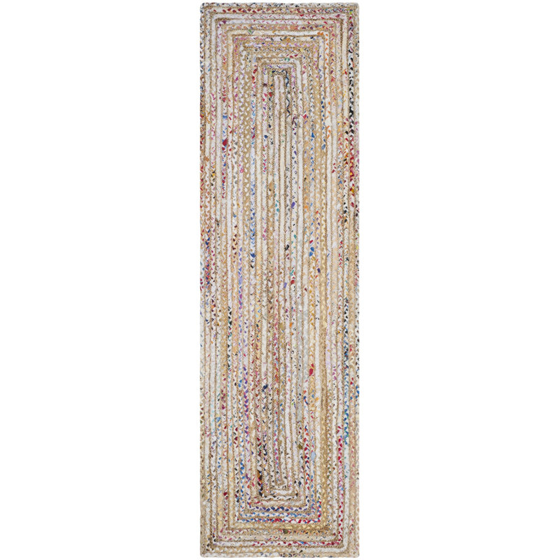 Herzig Geometric Indoor Rug, Runner 2'3" x 9'