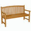 Banc de jardin et de terrasse en bois de teck Casanova-763503296