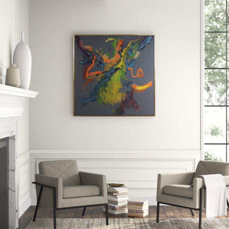 Out Of Nowhere Painting, 60" H x 60" W x 2.25" D