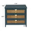 Armoire de rangement 3 pièces avec 3 tiroirs, style naturel, pour l'intérieur de la maison-1193319532