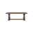 Emerson Dark Brown Wood Extendable Dining Table