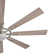 60'' 8-Blade Large Room LED Ceiling Fan with Light Kit and Remote Control
