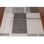 Tapis indien moderne fait à la main