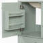 Meuble-lavabo 30 po avec lavabo, une porte avec tablette et trois tiroirs, porte à fermeture douce, vert clair-1060156306