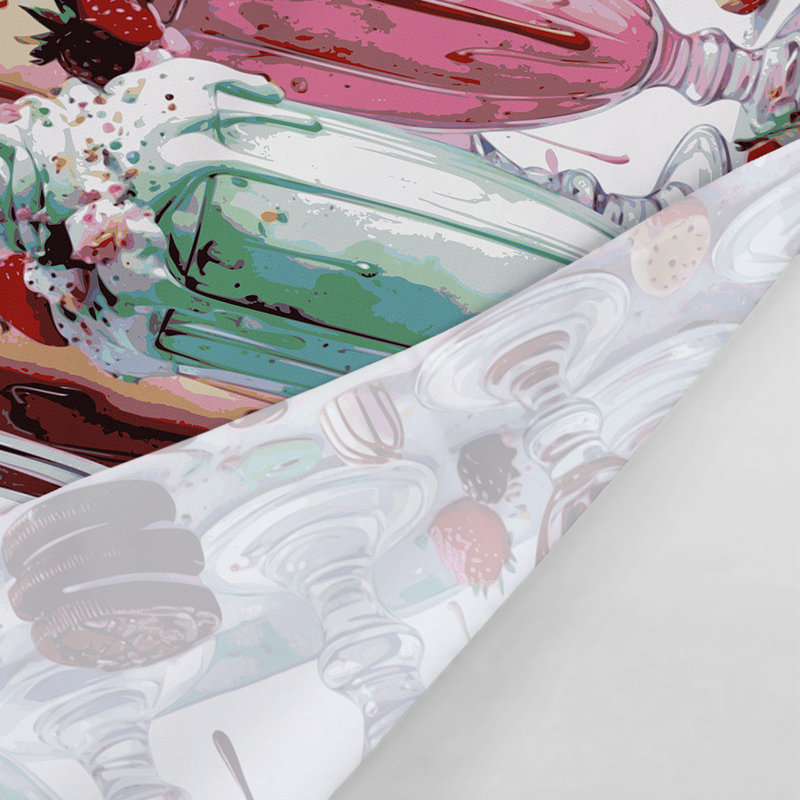 Tapisserie murale Desserts Milkshake, 88 po x 104 po
