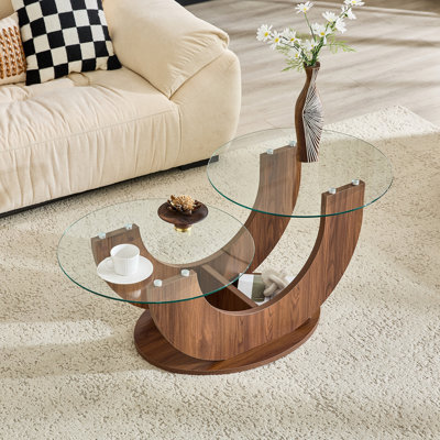 Table basse en verre Creative