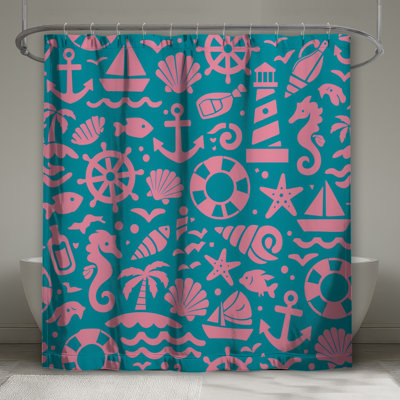 Rideaux de douche Seashell