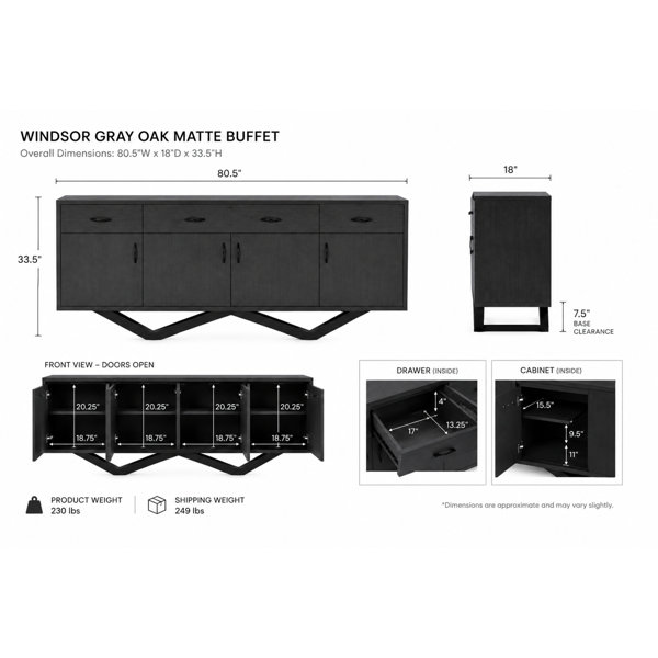 Dimensions du produit