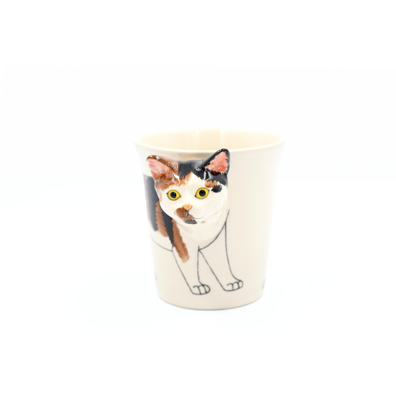 Elam129 Calico Cat Elam 10 oz