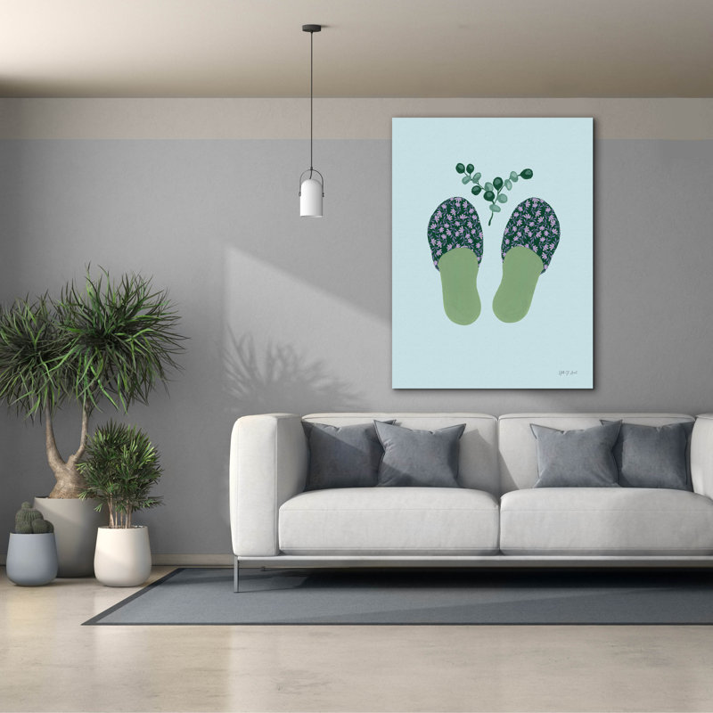 Art mural sur toile Winston Porter «My Spa Day 6» par Yvette St. Amant, H 54 po x l 40 po x P 1,5 po