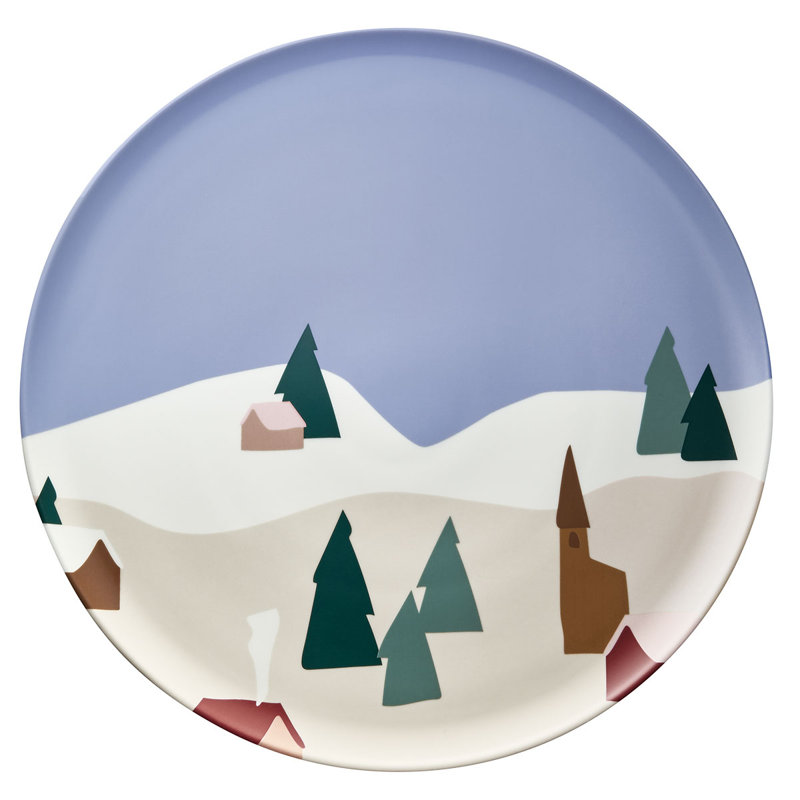 Destination Montagne Porcelain Dinner Plate