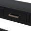 Console moderne, canapé avec 4 tiroirs et 2 tablettes, table de couloir