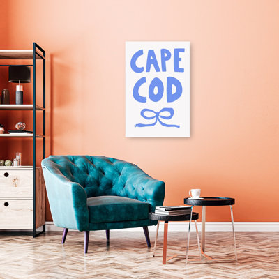 Cape Cod Coastal Wall Art Print by Athene Fritsch - Wrapped Canvas Print