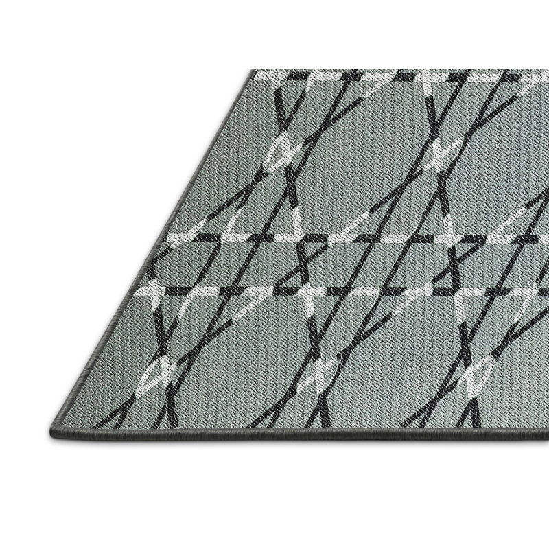 Tapis gris Sauter, Rectangle 5 pi x 7 pi