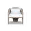 Chaise de patio avec coussin Charies-679837080