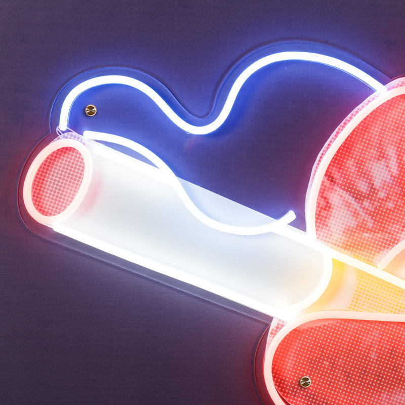 Smoking Hot Lips Print