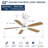 Mihane Ceiling Fan with LED Lights-1287735182-1287735183