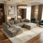 Canapé modulaire Corduroy 