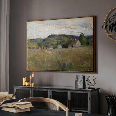 «Vintage Landscape -DLIX» sur toile