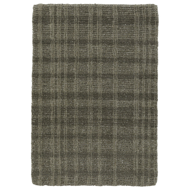 Verde Hand Tufted Wool Indoor Rug, Rectangle: 2'x3'