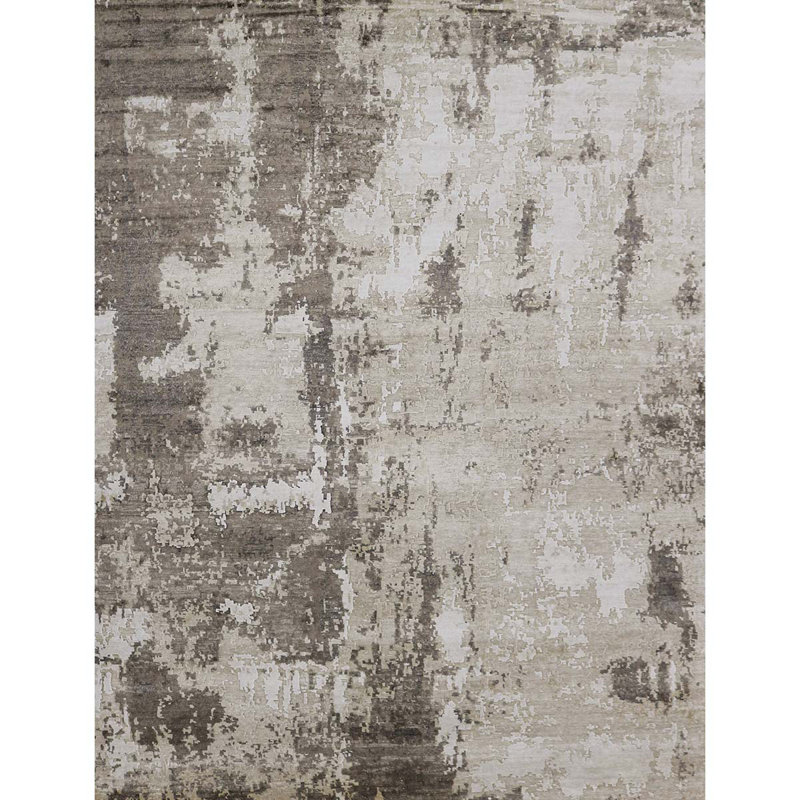 Himalayan Abstract Area Rug, Rectangle 6' x 9'