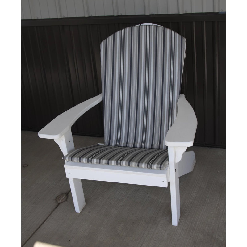 Coussin de chaise Adirondack Agora, Gris