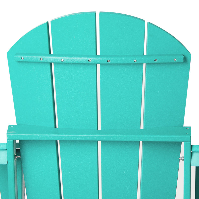 Chaise Adirondack pliante Laguna HDPE, Turquoise