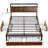 Antioch Modern Bed Frame with 4 Drawers, LED Light and Charging Station-1916939460-1898476079
