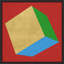 Cube With Gold 5 Print by Christopher Kennedy