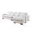 123" Wide Reversible Modular Sofa with Ottoman-67149243