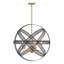 Luminaire suspendu 5 lumières Pradlegav