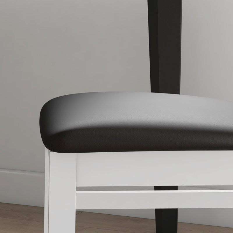 Chaise de salle à manger Donihoo, Blanc
