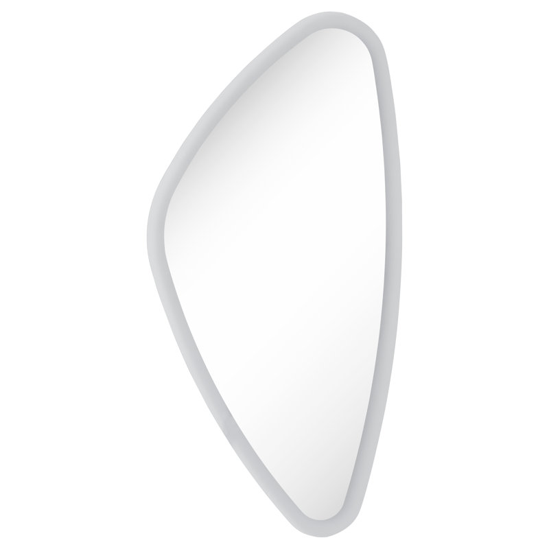 Novelty Lighted Wall Mounted Bathroom Mirror, 75cm x 40cm
