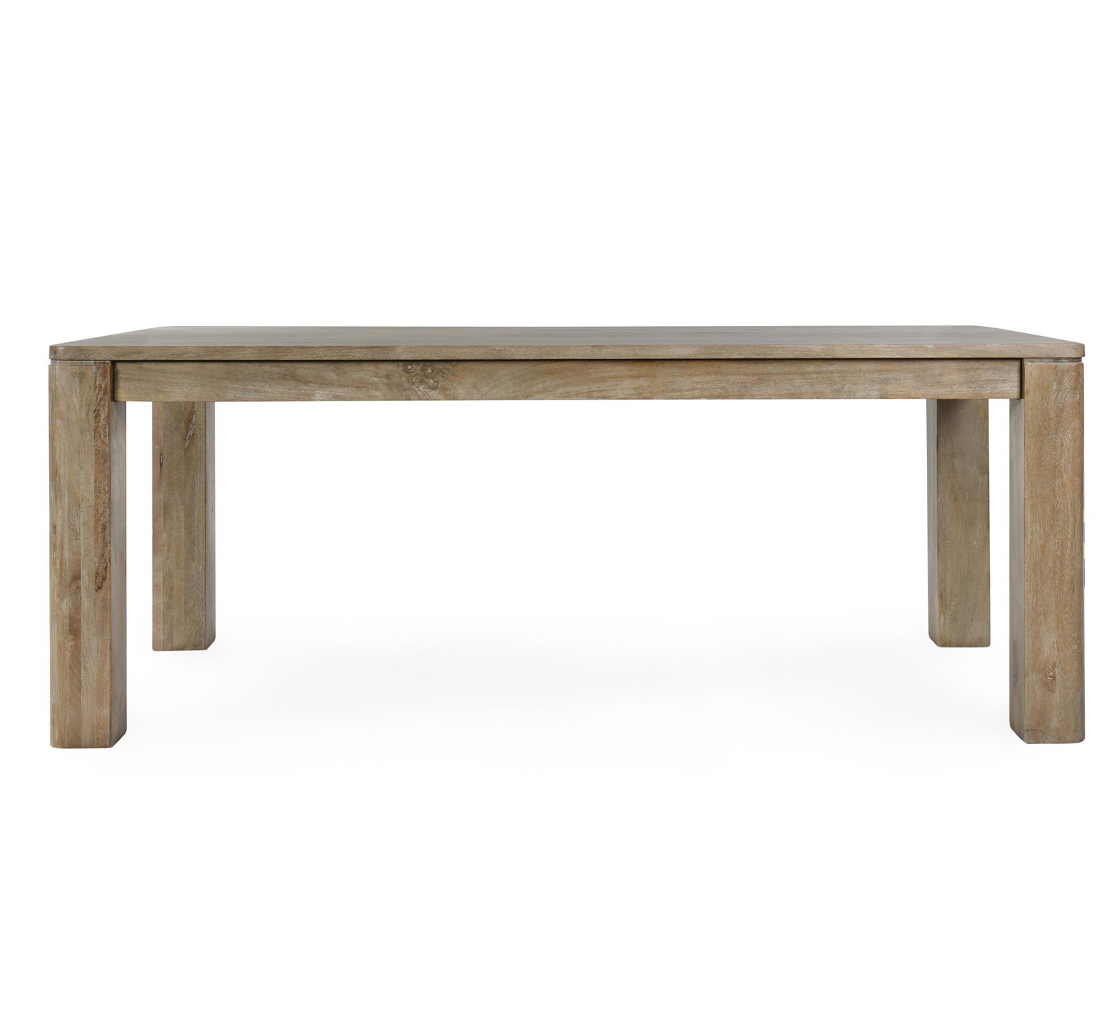 Classic Home Sedia 78in Solid Wood Mango Dining Table - Thumbnail 4