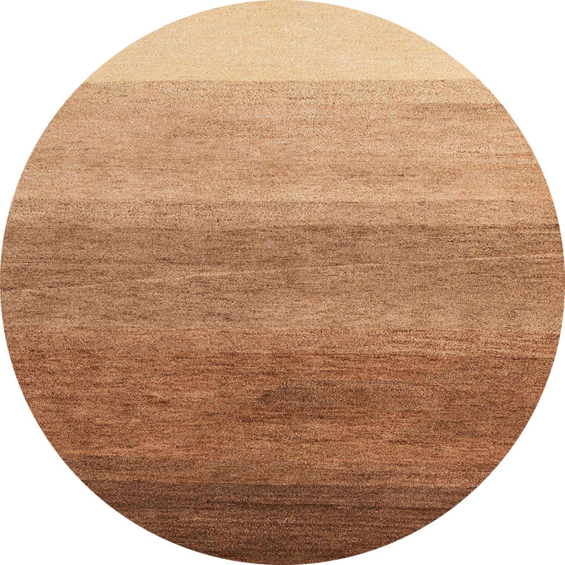 Abstract Indoor Rug, Round 8'
