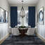 Lustre en cristal 6 lumières Transitional-378520612-300395684