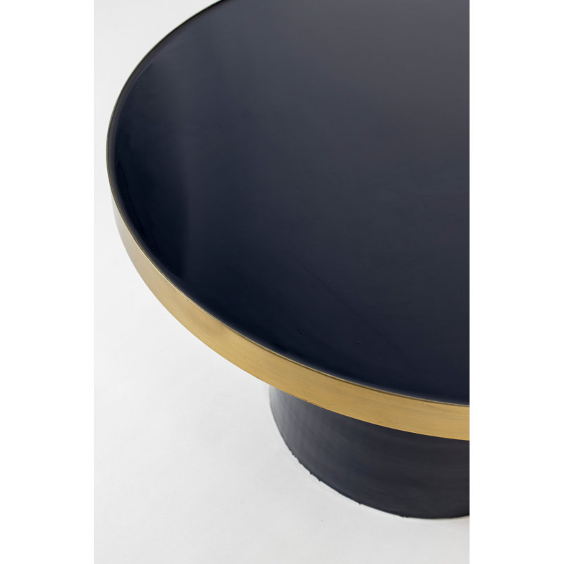 Glam Coffee Table, Blue, Blue