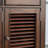 Dark-walnut Solid Wood Shoe Storage Bench