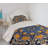 Puppy Eclectic Polyester Floral Coverlet-41895759