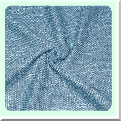 Blue Trimmed Edge Cozy Pillow Covers - Pack of 2 Rectangle Cotton Linen Cushion Cases for Couch Bed - Throw Pillow Covers with Stitching Piping