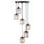 6 - Light Natural Chandelier Pendant